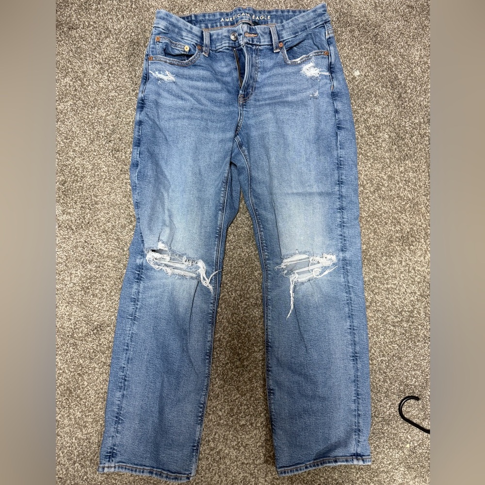 American Eagle Outfitters Light Blue Boyfriend Jeans